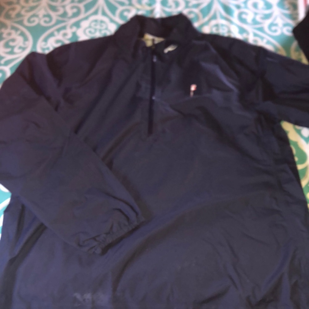 Kjus-Men Half zip windbreaker jacket